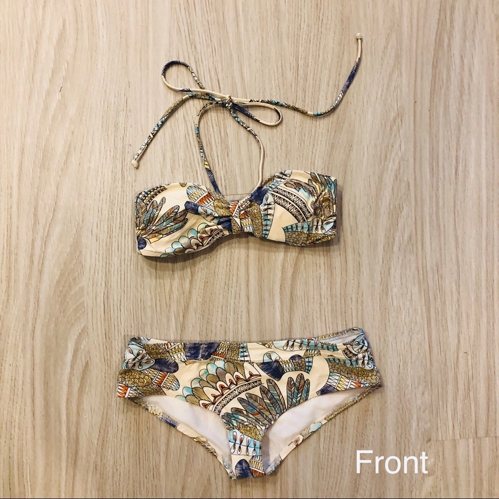 O’ Neill Bandeau Bikini illustrated floral XS